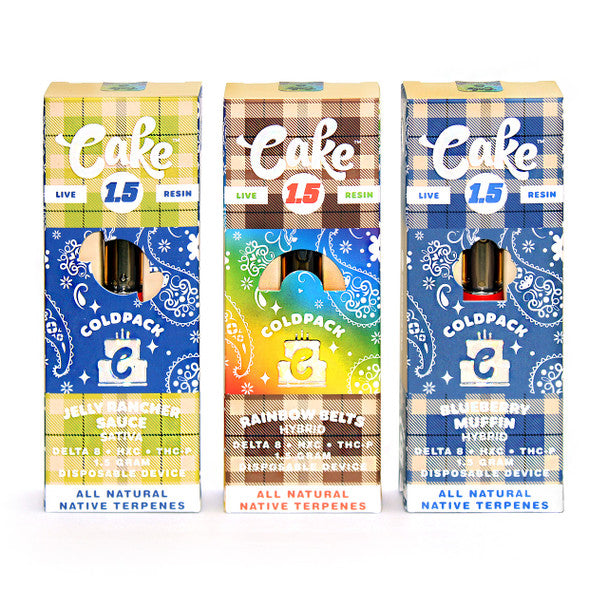 Cake 1.5 Live Resin ColdPack Disposable Vape