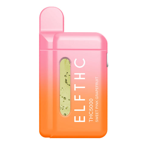 ELFTHC Avarin Blend HHC + HHCP 380mAh Rechargeable Vape Disposable 5000MG -  Sweet Pink Grapefruit (Hybrid/Sativa)