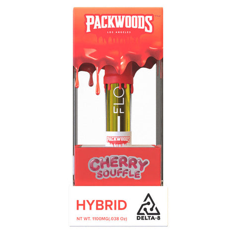 Packwoods X FLO Delta 8 510 Cartridge 1.1g - Cherry Souffle 