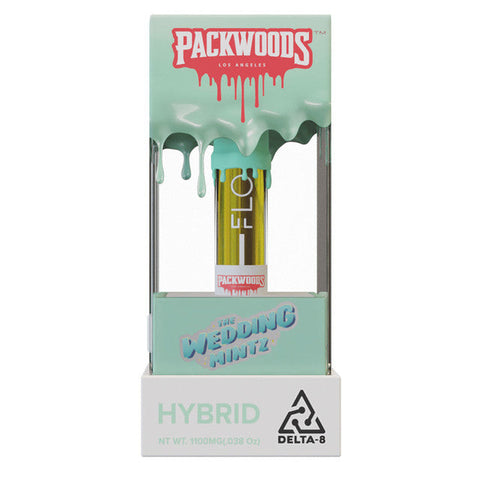 Packwoods X FLO Delta 8 510 Cartridge 1.1g -  The Wedding Mintz (Hybrid)  