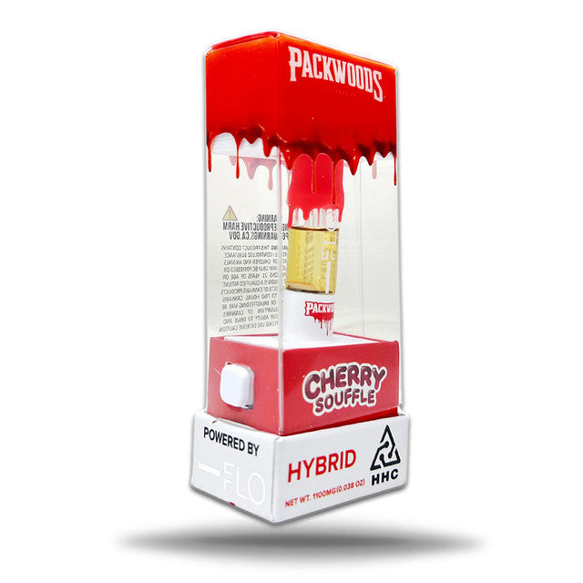 Packwoods X FLO HHC 510 Cartridge 1.1G - Cherry Souffle (Hybrid)
