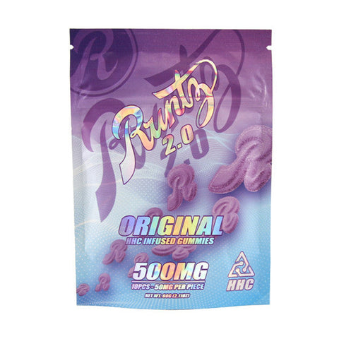 Runtz 2.0 500MG HHC Infused Gummies - 10 ct Pouch