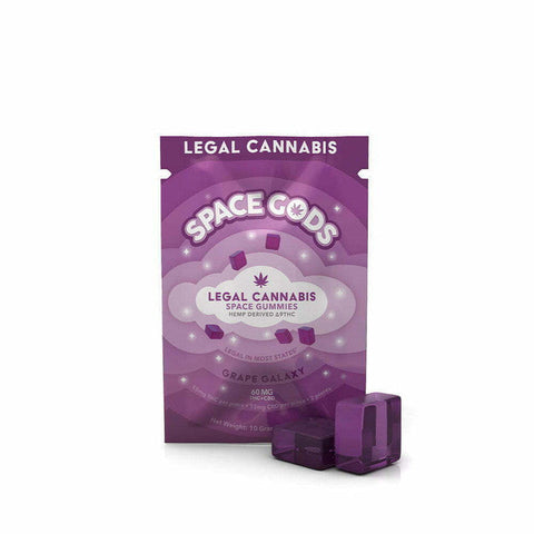 Space Gods 60MG THC + CBD Gummy Candy
