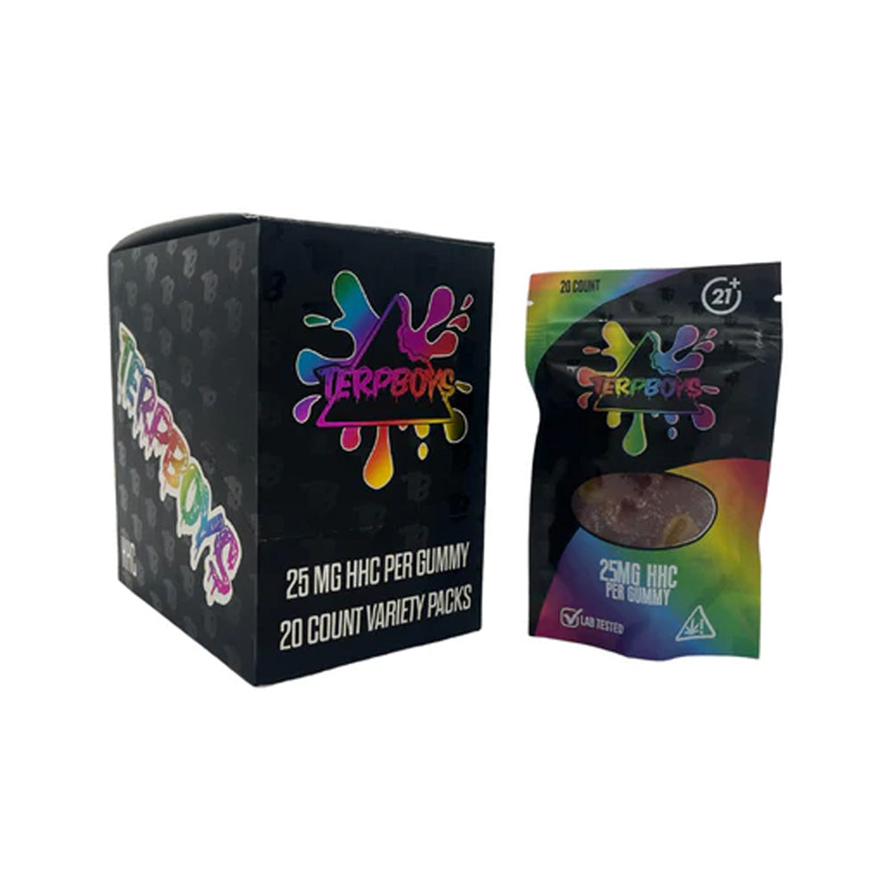 Terpboys 25MG HHC Gummies 20 Count Variety Packs