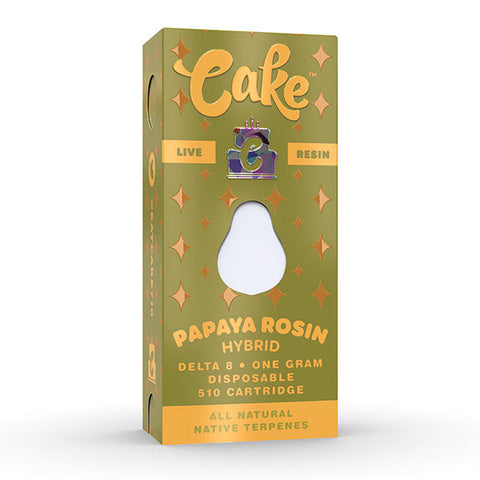 Cake Live Resin Delta 8 Cartridge | 1g