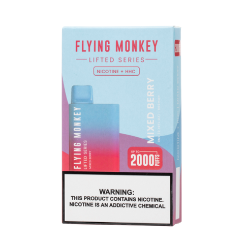 FLYING MONKEY LIFTED SERIES HHC + NICOTINE 2000 DISPOSABLE 150MG
