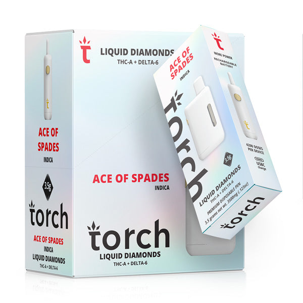 Torch Liquid Diamonds THC-A + Delta-6 Disposable | 3.5g